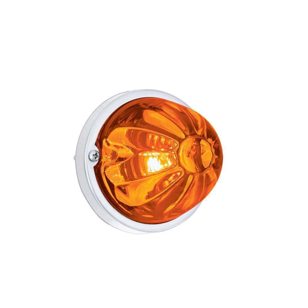 Glass Watermelon Light Kit – Amber LED/Dark Amber Lens