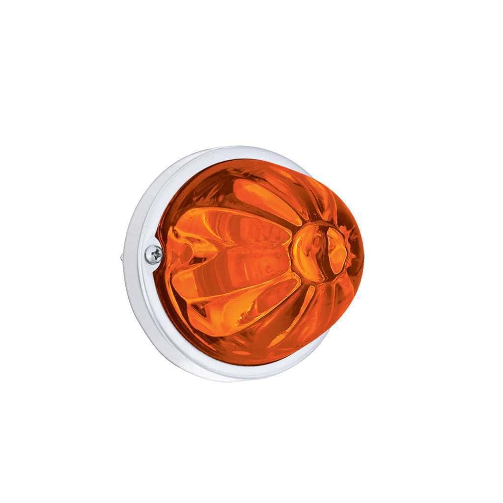 Glass Watermelon Light Kit – Amber LED/Dark Amber Lens