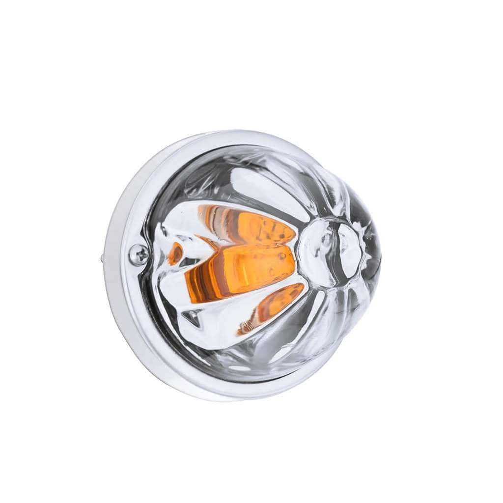 Glass Watermelon Light Kit – Amber LED/Clear Lens