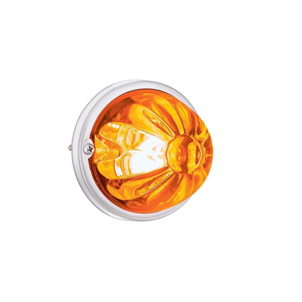 2 LED Glass Watermelon Light Kit – Amber LED/Lens