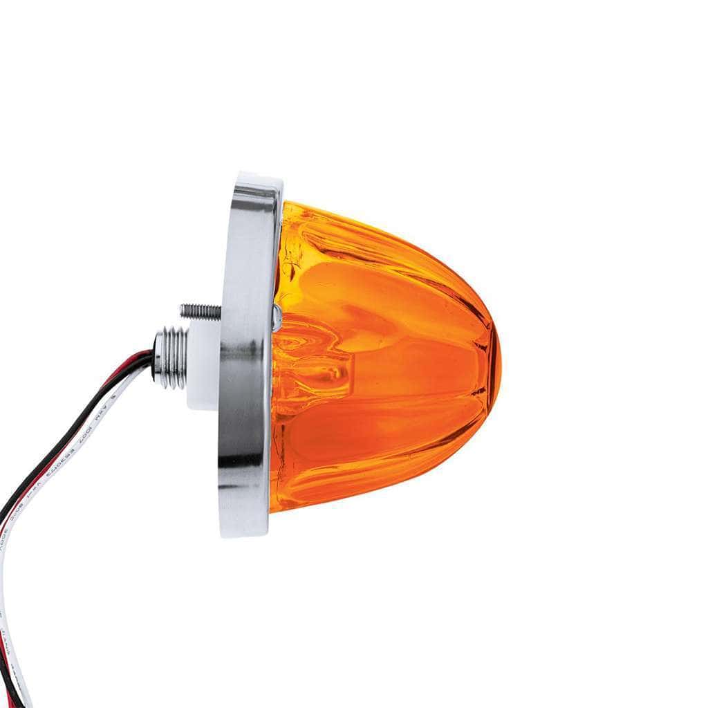 2 Led Glass Watermelon Light Kit – Amber Led/Lens 5 2 LED Glass Watermelon Light Kit – Amber LED/Lens
