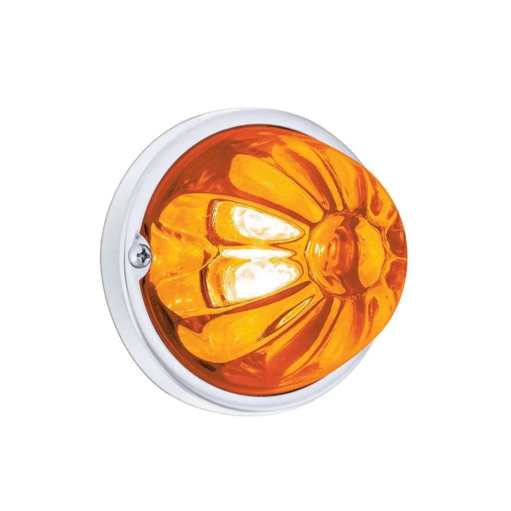 4 LED Glass Watermelon Light Kit – Amber LED/Lens