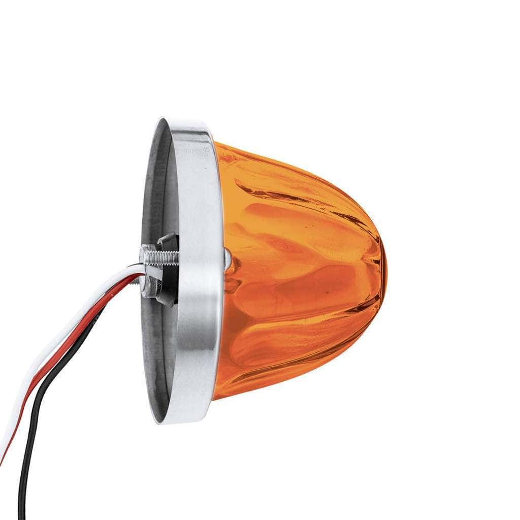 4 Led Glass Watermelon Light Kit – Amber Led/Lens 5 4 LED Glass Watermelon Light Kit – Amber LED/Lens