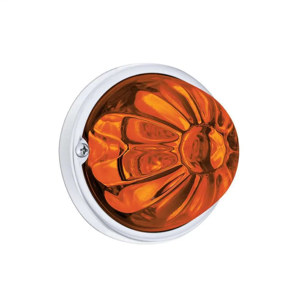 4 LED Glass Watermelon Light Kit – Amber LED/Dark Amber Lens