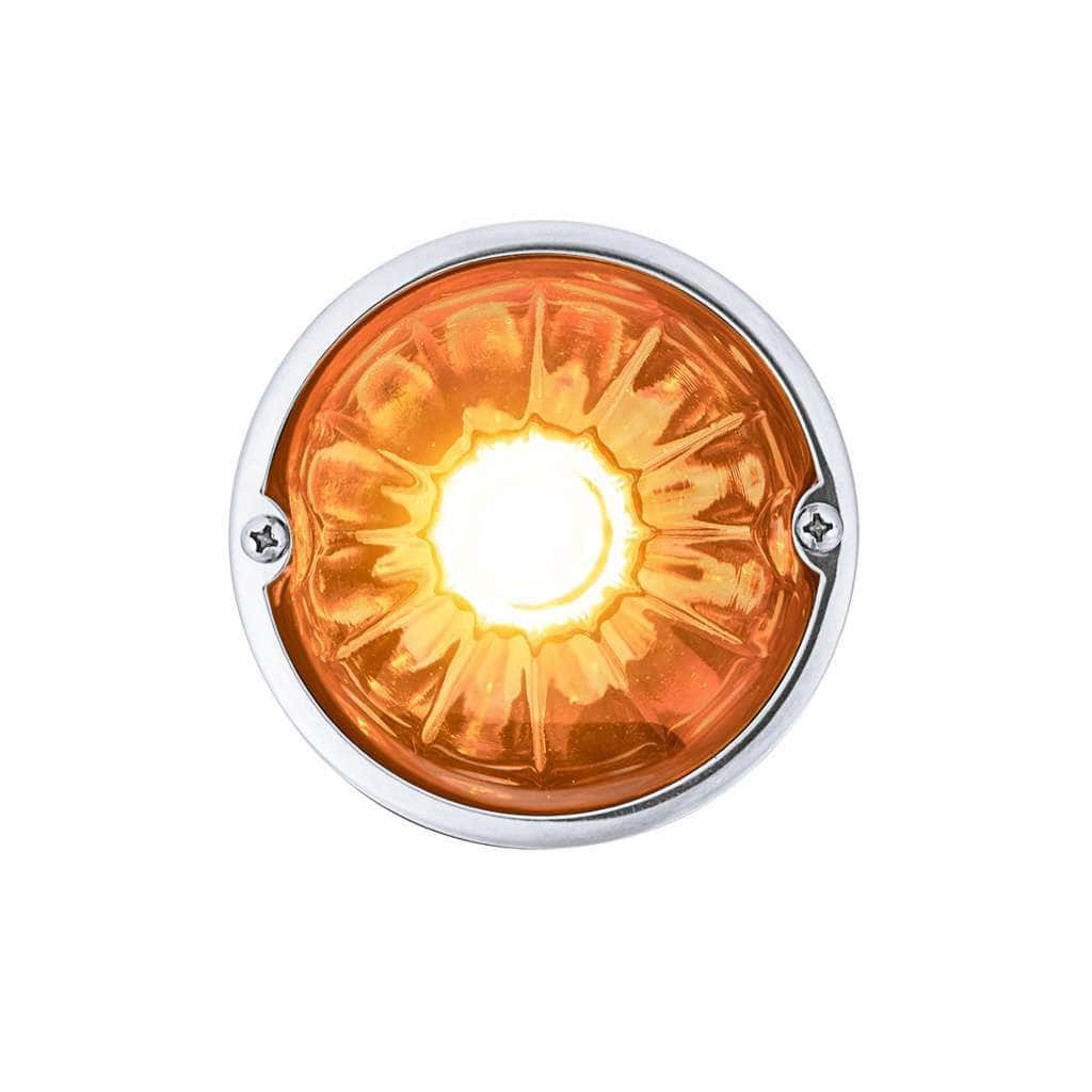 4 Led Glass Watermelon Light Kit – Amber Led/Dark Amber Lens 3 4 LED Glass Watermelon Light Kit – Amber LED/Dark Amber Lens