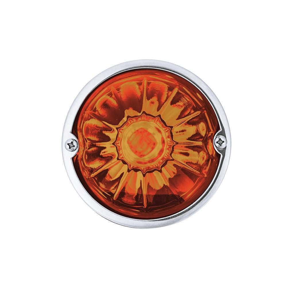 4 Led Glass Watermelon Light Kit – Amber Led/Dark Amber Lens 4 4 LED Glass Watermelon Light Kit – Amber LED/Dark Amber Lens