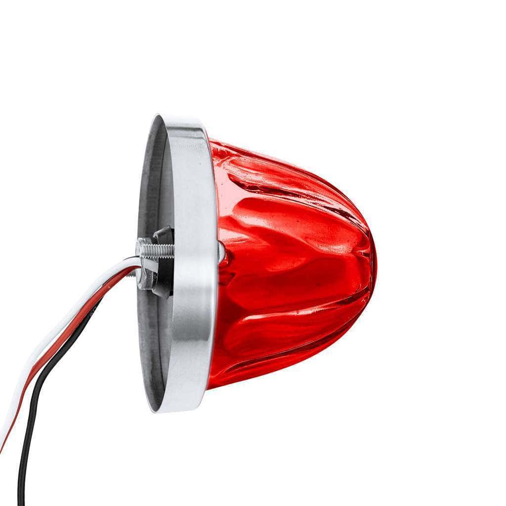 4 Led Glass Watermelon Light Kit – Red Led/Lens 5 4 LED Glass Watermelon Light Kit – Red LED/Lens