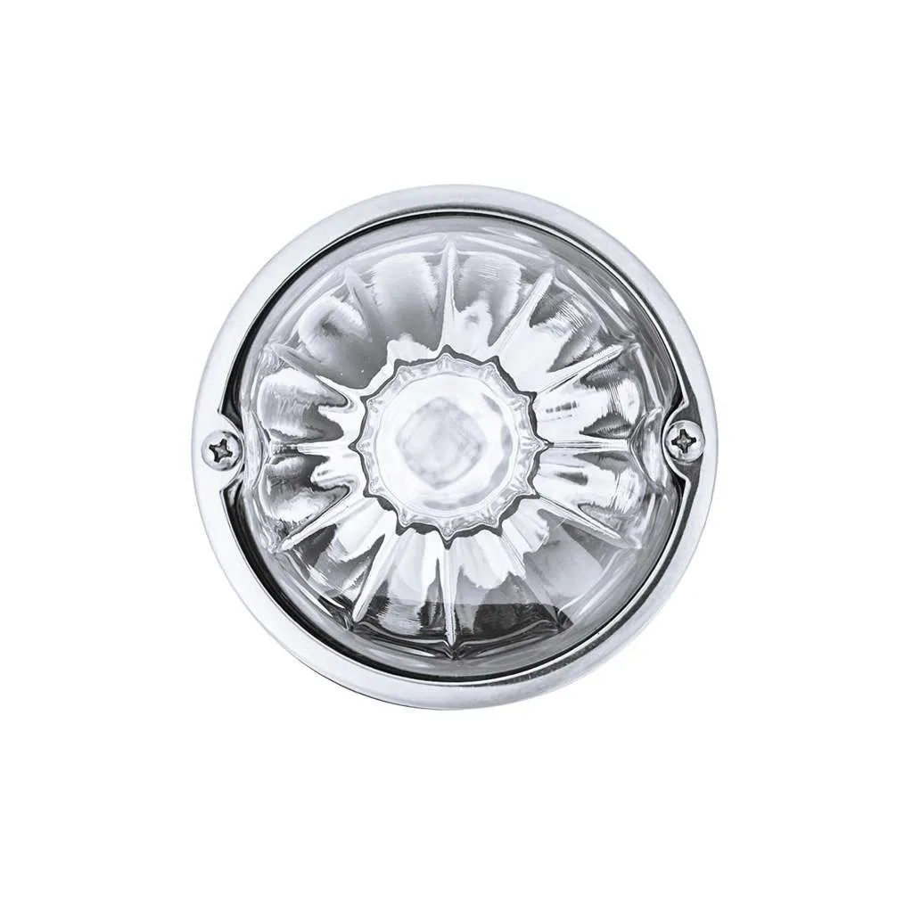 4 Led Glass Watermelon Light Kit – Amber Led/Clear Lens 4 4 LED Glass Watermelon Light Kit – Amber LED/Clear Lens