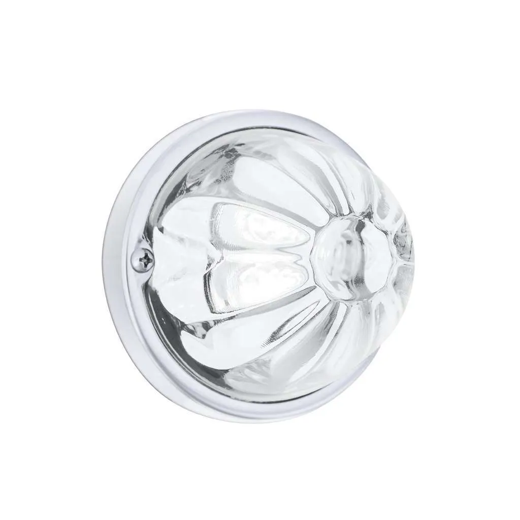 4 LED Glass Watermelon Light Kit – White LED/Clear Lens