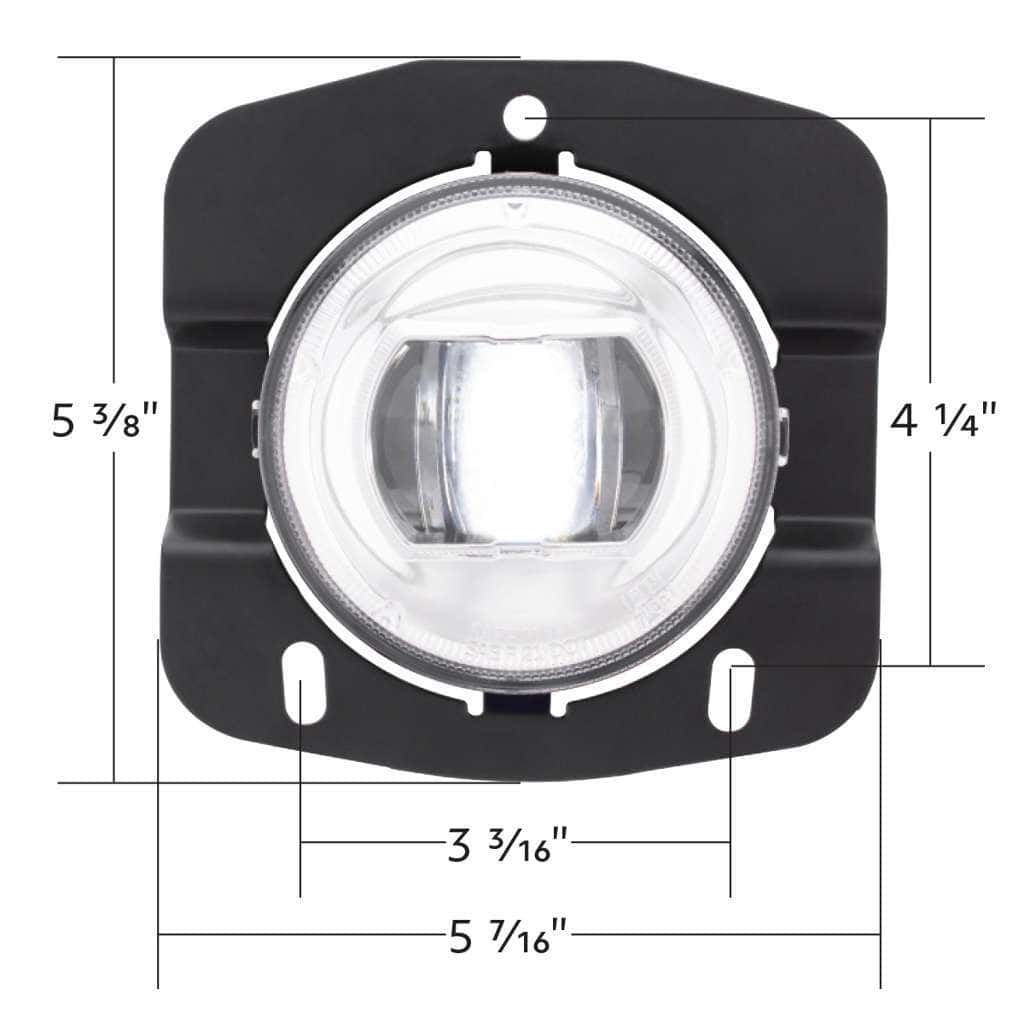 2013-2022 Kenworth T680 Chrome Led Fog Light 6 2013-2022 Kenworth T680 Chrome LED Fog Light