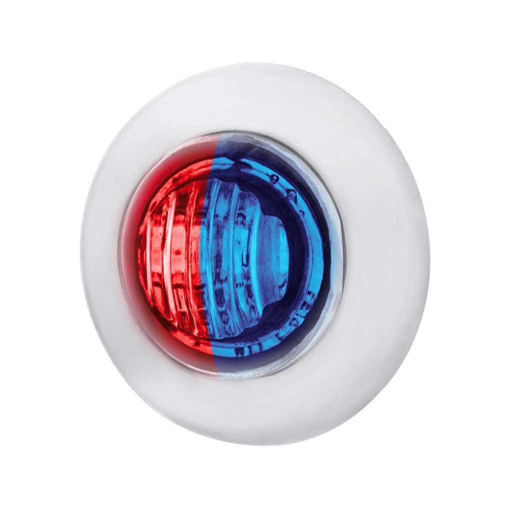 3/4&Quot; Double Fury Penny Light – Red &Amp; Blue 4 3/4" Double Fury Penny Light – Red & Blue