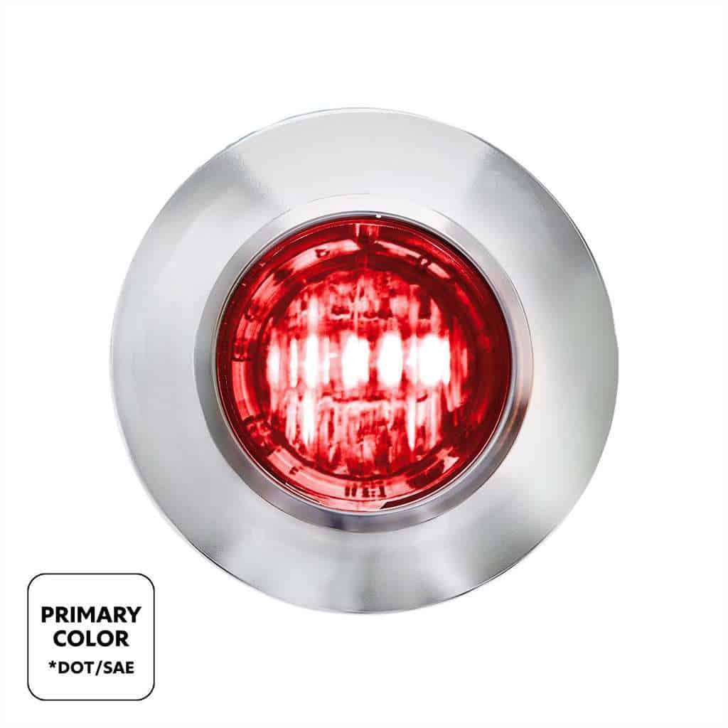 3/4" Double Fury Penny Light – Red & Green