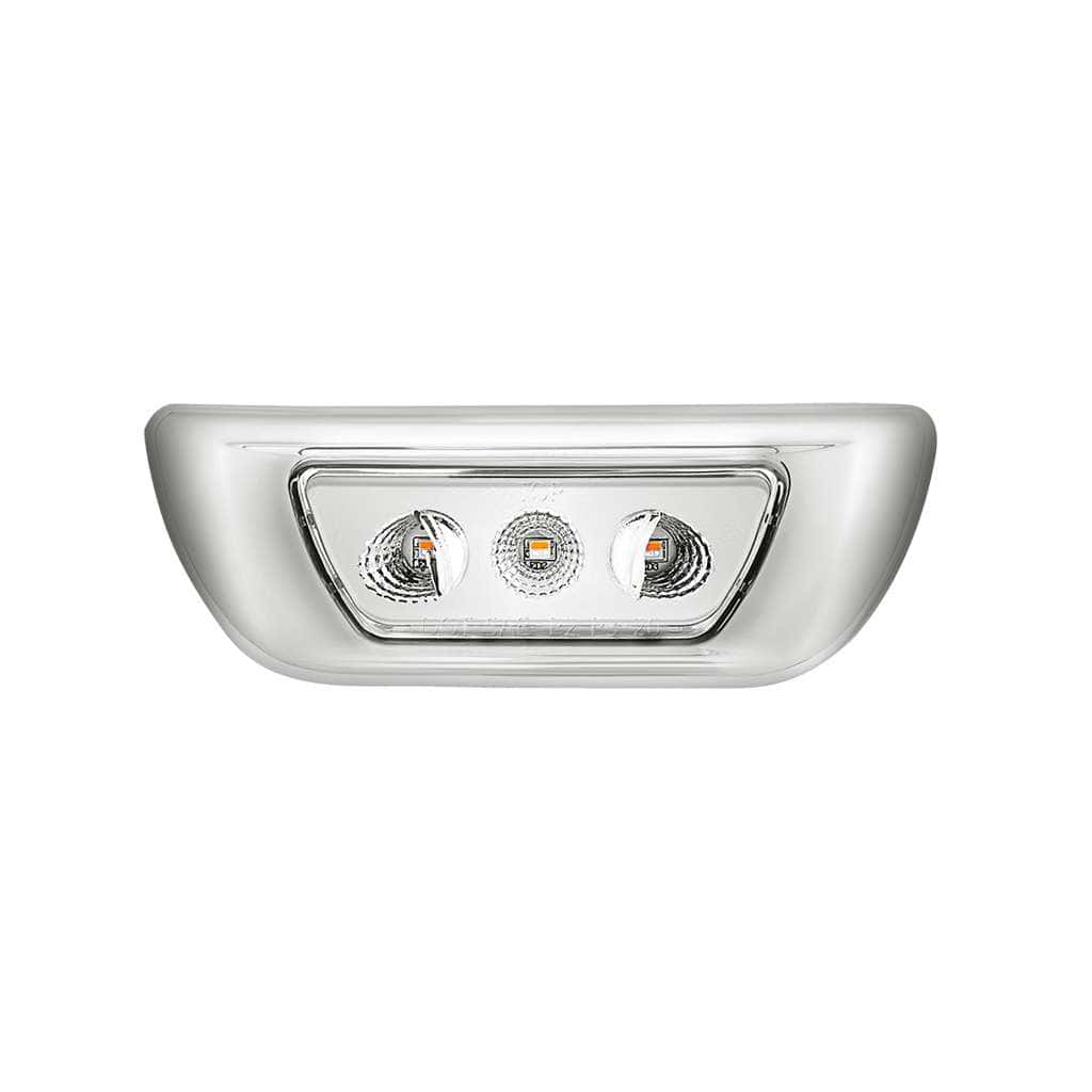 3 Led Double Fury Cab Light For 2013-2021 Kenworth T680 &Amp; 2012-2021 Peterbilt 579-Amber &Amp; Red Led 4 3 LED Double Fury Cab Light For 2013-2021 Kenworth T680 & 2012-2021 Peterbilt 579-Amber & Red LED