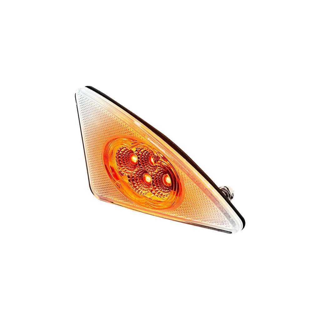 Double Fury 4 Led Fender Signal Light For 2008-2017 Kenworth T660-Amber &Amp; Green Led 6 Double Fury 4 LED Fender Signal Light For 2008-2017 Kenworth T660-Amber & Green LED