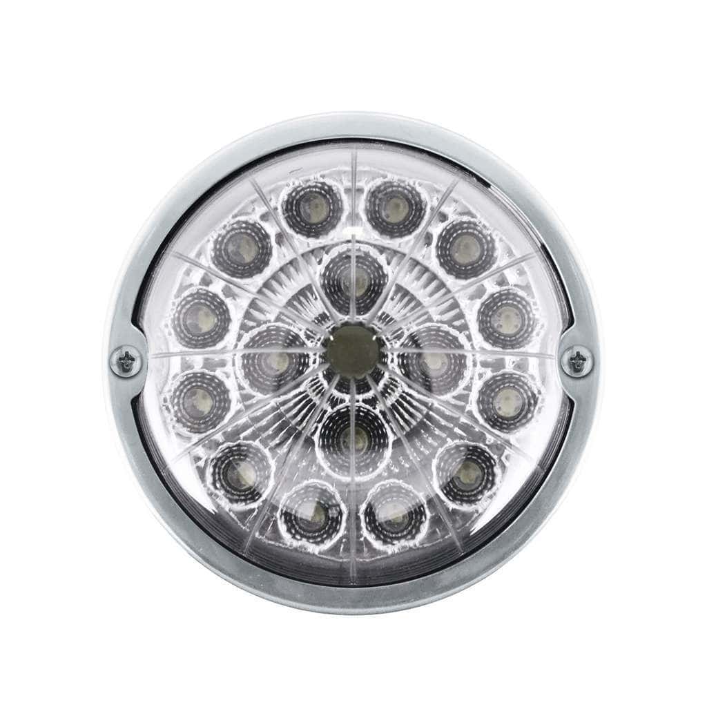 Double Fury 17 Led Dual Function Watermelon Torpedo Cab Light-Amber &Amp; Purple Led/Clear Lens 7 Double Fury 17 LED Dual Function Watermelon Torpedo Cab Light-Amber & Purple LED/Clear Lens