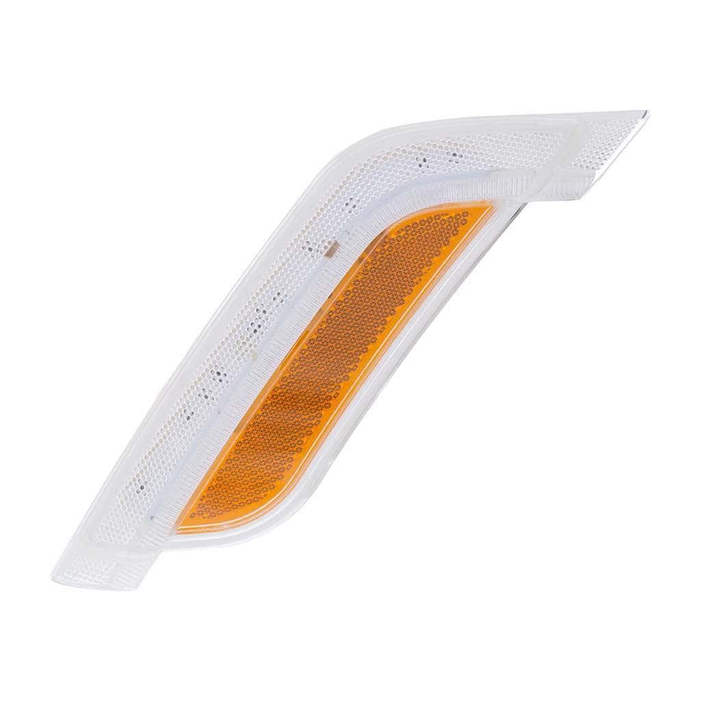 12 Amber LED Fender Turn Signal Light For Peterbilt 579 (2012-2021) & 587 (2012-2018) Clear Lens