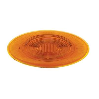 10 LED Fender Parking & Turn Signal Light For Peterbilt 386 (2006-2014) & 387 (2006-2010)-Amber LED/Amber Lens