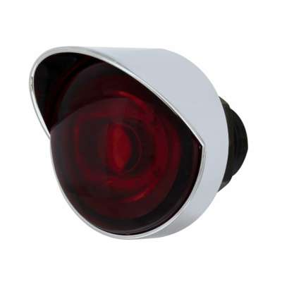 1&Quot; High Power Clearance Light W/Visor – Red 3 1" High Power Clearance Light w/Visor – Red