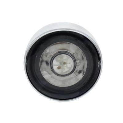 1" High Power Clearance Light w/Visor – Red/Clear