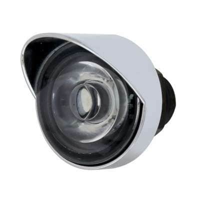 1&Quot; High Power Clearance Light W/Visor – White 3 1" High Power Clearance Light w/Visor – White