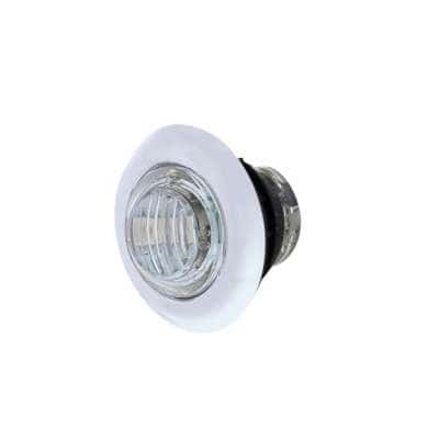 3/4&Quot; Dual Function Penny Light W/Ss Bezel – Red/Clear 3 3/4" Dual Function Penny Light w/SS Bezel – Red/Clear
