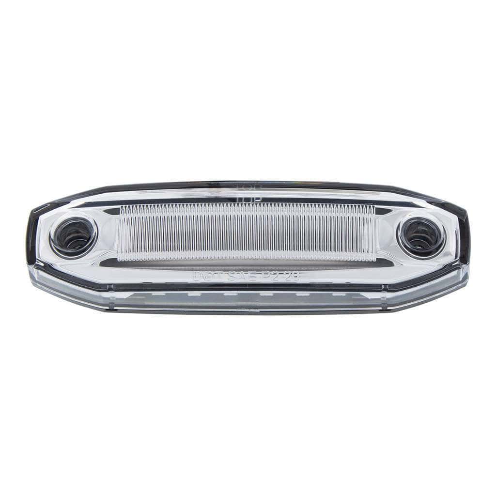 6 Red LED Light (Clearance/Marker) With 6 Amber LED Side Ditch Light