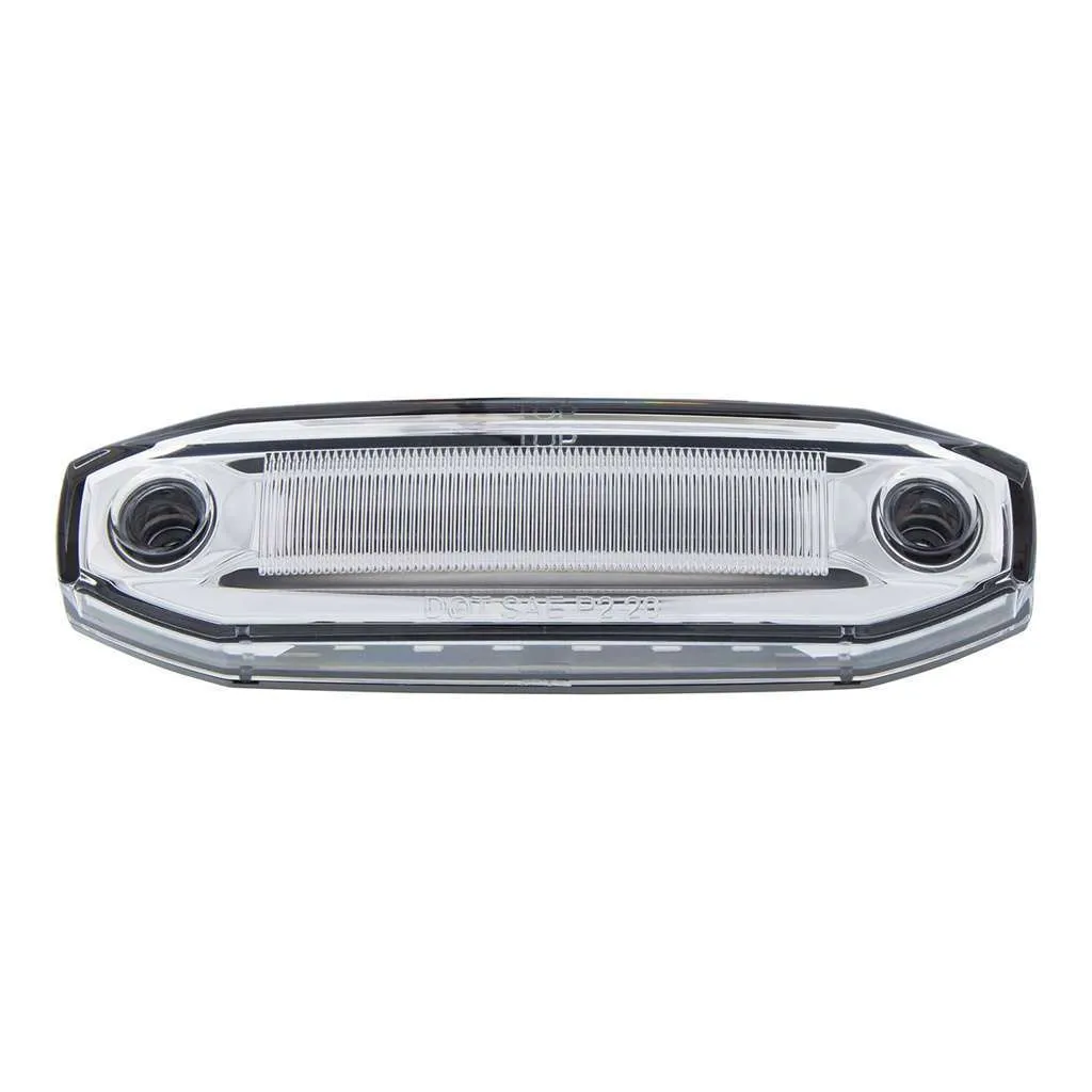 6 Red LED Light (Clearance/Marker) With 6 Blue LED Side Ditch Light