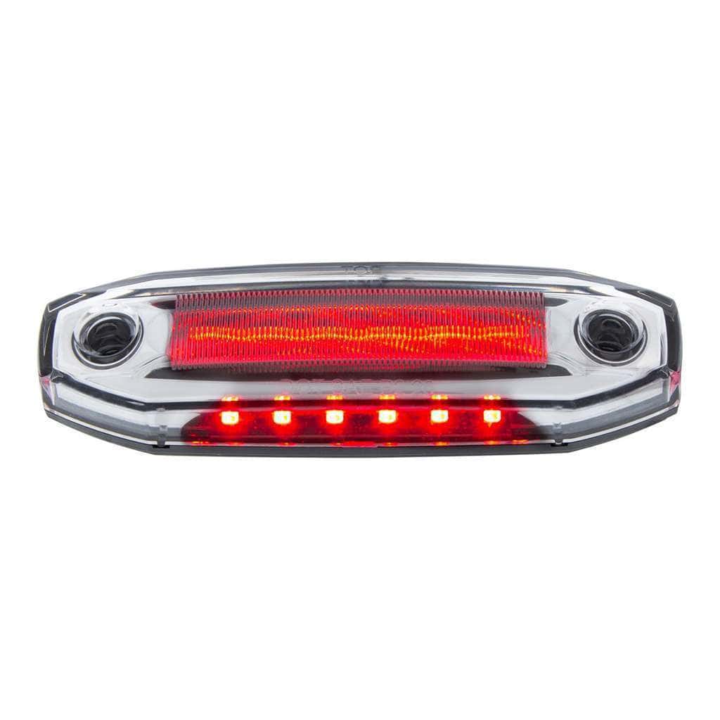 6 Red LED Light (Clearance/Marker) With 6 Red LED Side Ditch Light