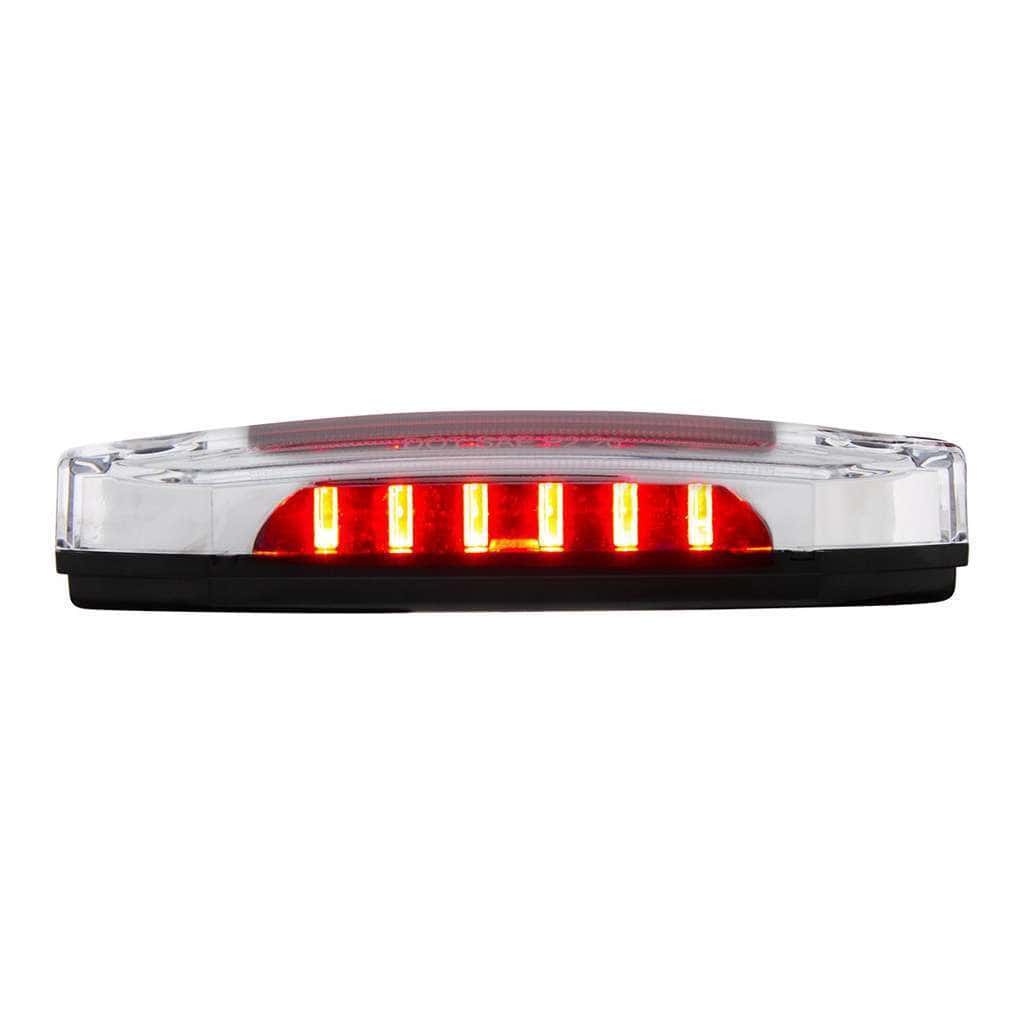 6 Red Led Light (Clearance/Marker) With 6 Red Led Side Ditch Light 5 6 Red LED Light (Clearance/Marker) With 6 Red LED Side Ditch Light