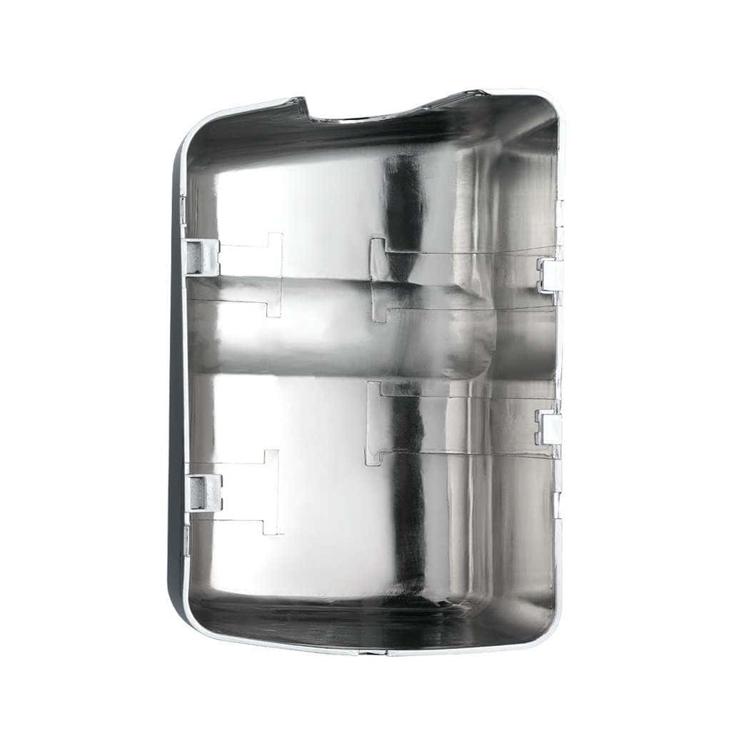Chrome Plastic Bottom Mirror Post Cover For 2000-2010