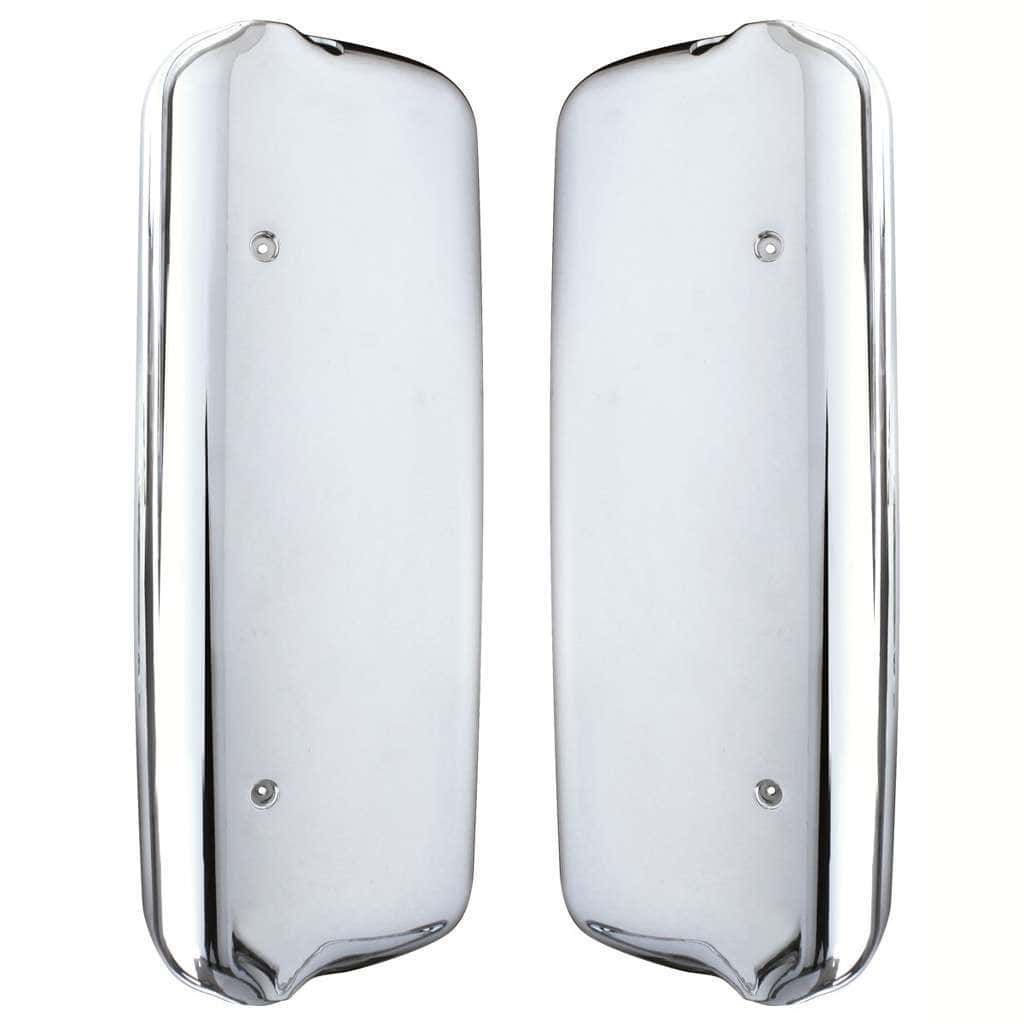Chrome Mirror Cover Set For Freightliner Century (2005-2010) & Columbia (2005-2020)