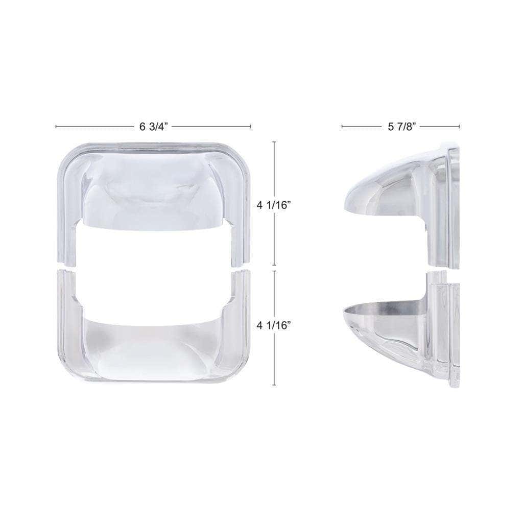 Chrome Mirror Post Cover For 2008-2017 Freightliner Cascadia 5 Chrome Mirror Post Cover For 2008-2017 Freightliner Cascadia
