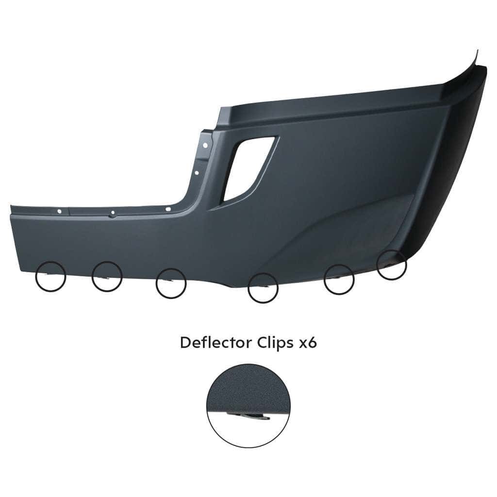 Bumper Cover Without Fog Light Opening &Amp; With Deflector Holes For 2018-2024 Fl Cascadia 3 Bumper Cover Without Fog Light Opening & With Deflector Holes For 2018-2024 FL Cascadia