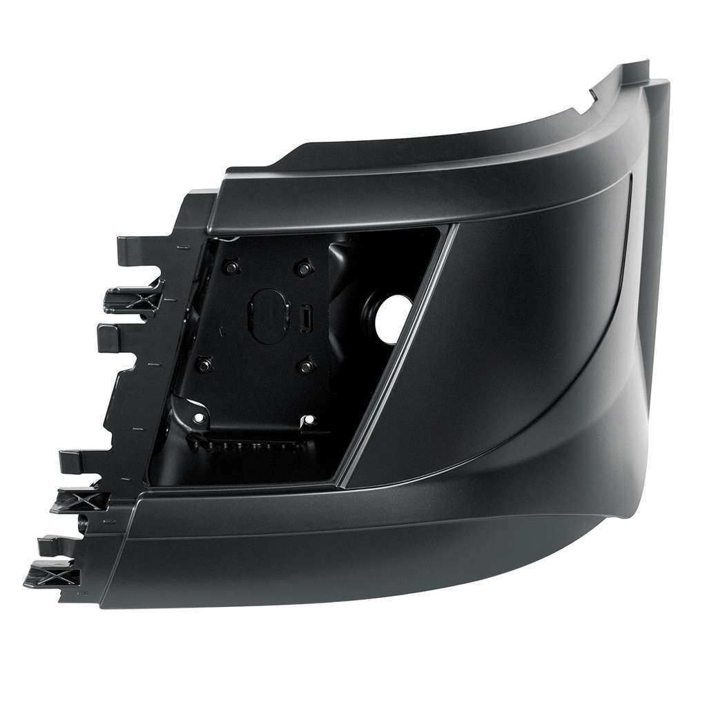 Bumper End With Fog Light For 2015-2017 Volvo VNL With Aero Style Bumper