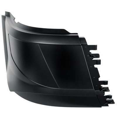 Bumper End Without Fog Light For 2015-2017 Volvo VNL Short Hood With Aero Style Bumper