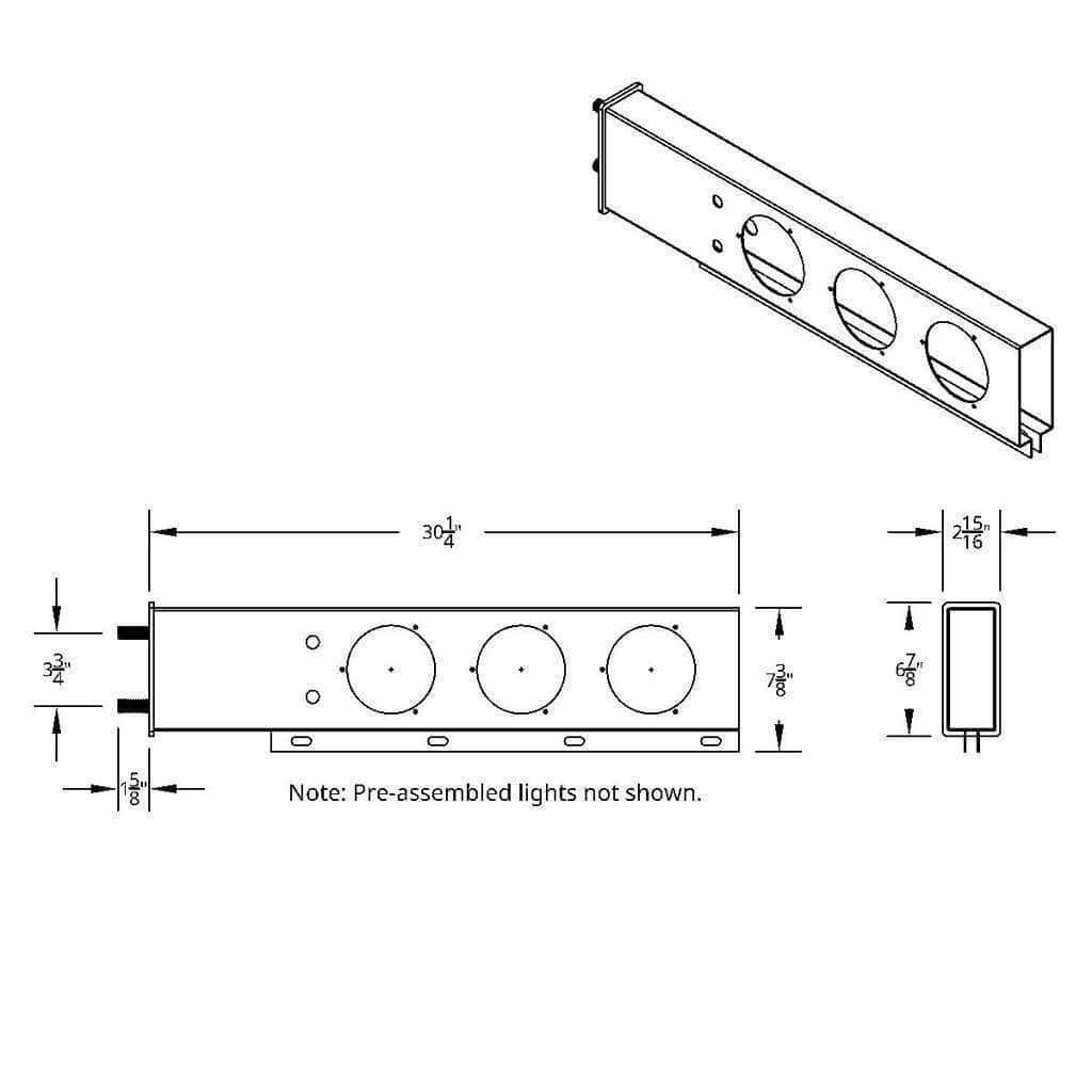 3-3/4&Quot; Bolt Pattern Chrome Spring Loaded Bar With 6X 4&Quot; 16 Red Led Turbine Lights &Amp; Visors - Red Lens (Pair) 5 3-3/4" Bolt Pattern Chrome Spring Loaded Bar With 6X 4" 16 Red LED Turbine Lights & Visors - Red Lens (Pair)