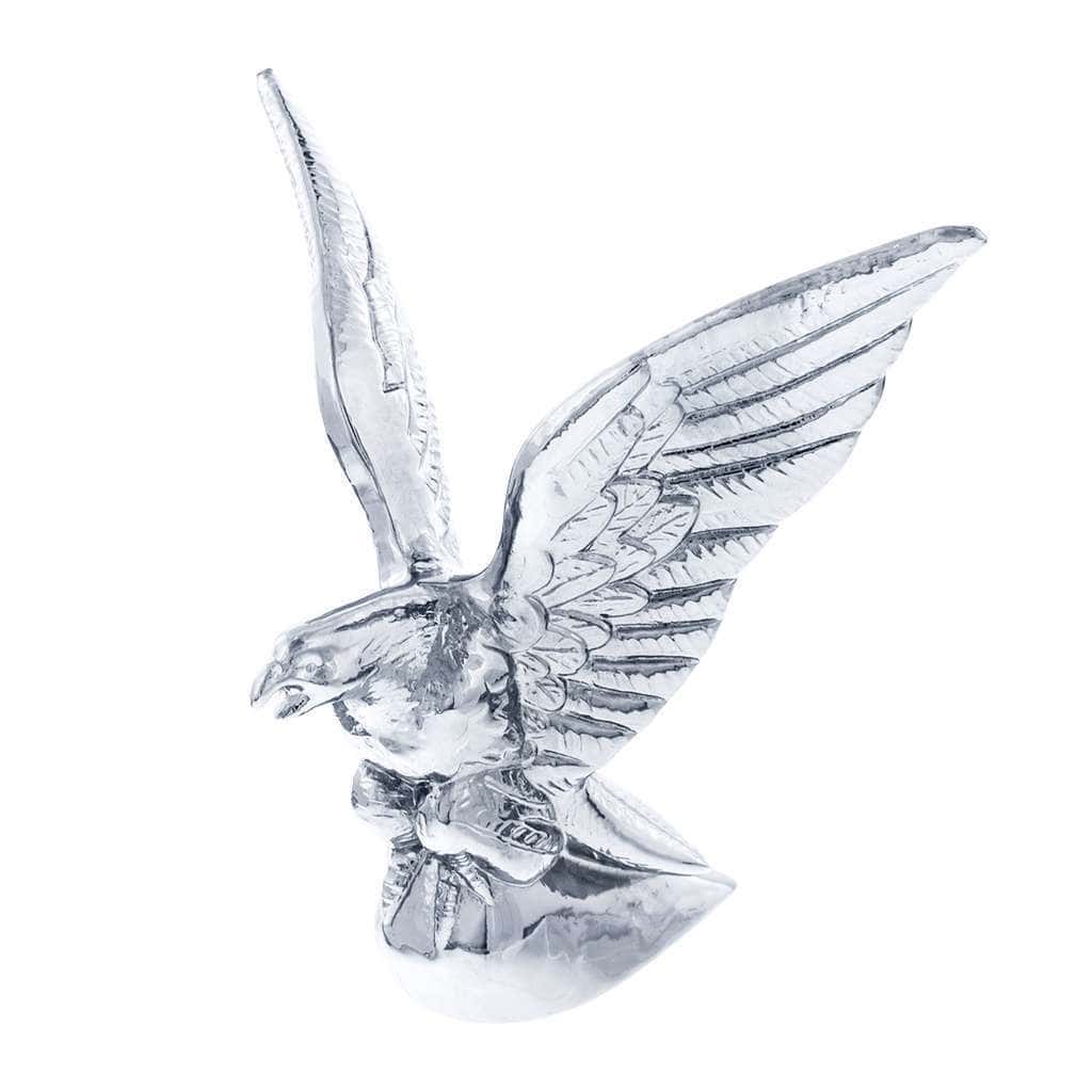 Die-Cast American Eagle Hood Ornament-Chrome