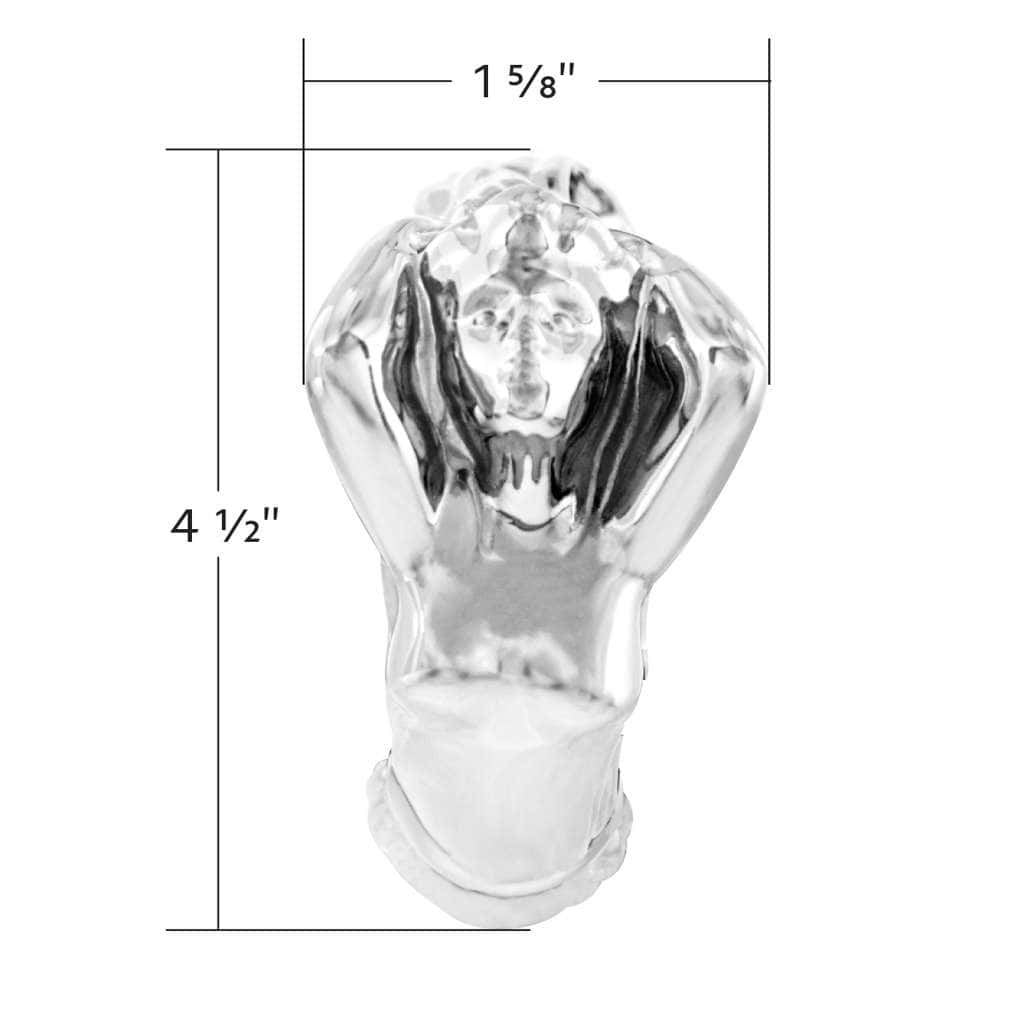 Die-Cast Flying Goddess Hood Ornament - Chrome 7 Die-Cast Flying Goddess Hood Ornament - Chrome