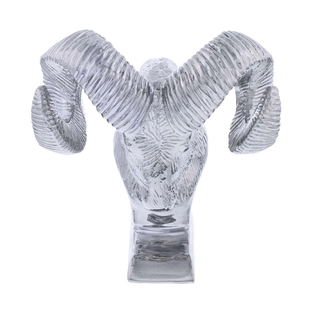 Die-Cast Bighorn Hood Ornament-Chrome