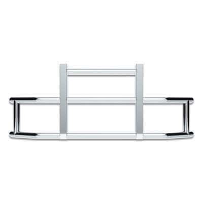 Highwayshield I25 R-304 Stainless Steel Grille Guard &Amp; Bracket Kit For 2018-2025 Freightliner Cascadia 1 HighwayShield I25 R-304 Stainless Steel Grille Guard & Bracket Kit For 2018-2025 Freightliner Cascadia