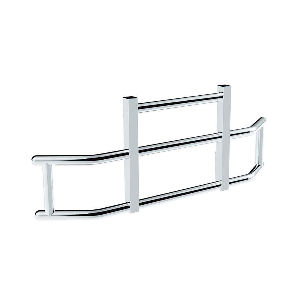 Highwayshield I25 R-304 Stainless Steel Grille Guard &Amp; Bracket Kit For 2018-2025 Freightliner Cascadia 4 HighwayShield I25 R-304 Stainless Steel Grille Guard & Bracket Kit For 2018-2025 Freightliner Cascadia
