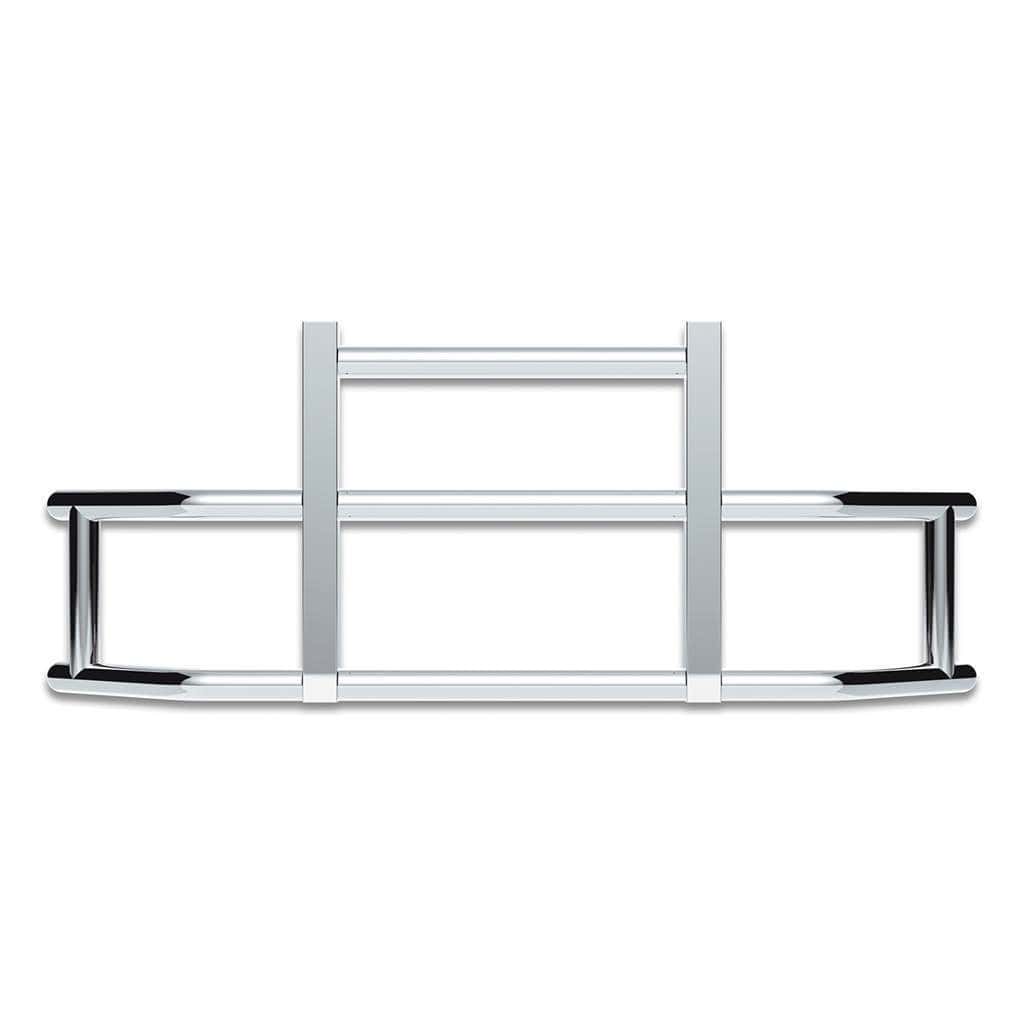 HighwayShield I25 R-304 Stainless Steel Grille Guard & Bracket Kit For 2018-2024 Volvo VNL
