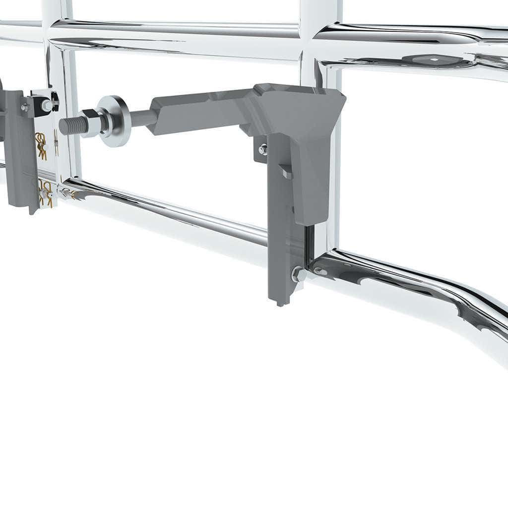 Highwayshield I20 R-304 Stainless Steel Grille Guard &Amp; Bracket Kit For 2018-2025 Freightliner Cascadia 5 HighwayShield I20 R-304 Stainless Steel Grille Guard & Bracket Kit For 2018-2025 Freightliner Cascadia