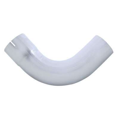 Aluminized 90 Degree Exhaust Expanded Elbow, 4" I.D. To 4" O.D. - 12" X 12"