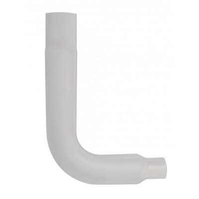 Chrome 90 Degree Exhaust Elbow, Reduce 7" O.D. To 5" O.D. - 35" X 24"