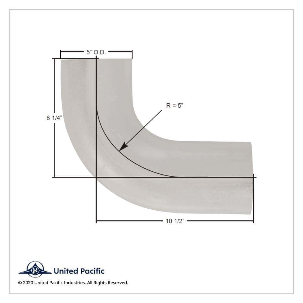 Aluminized 90 Degree Exhaust Elbow For Freightliner 04-09586-013