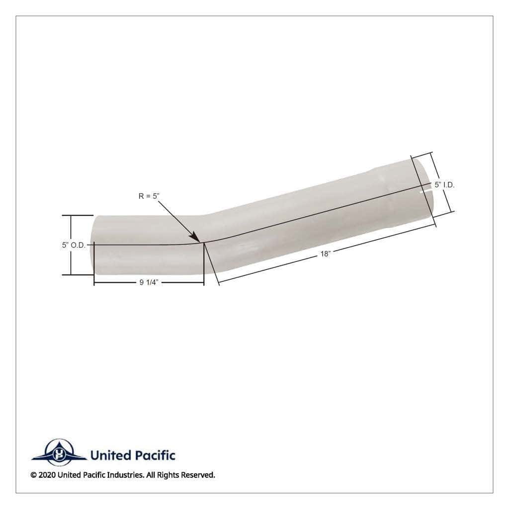 Aluminized Kenworth Aerocab Exhaust Elbow