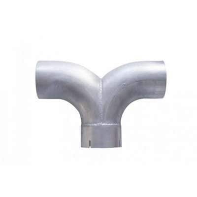 Universal Aluminized 5" Y Pipe - 16" W X 11" L