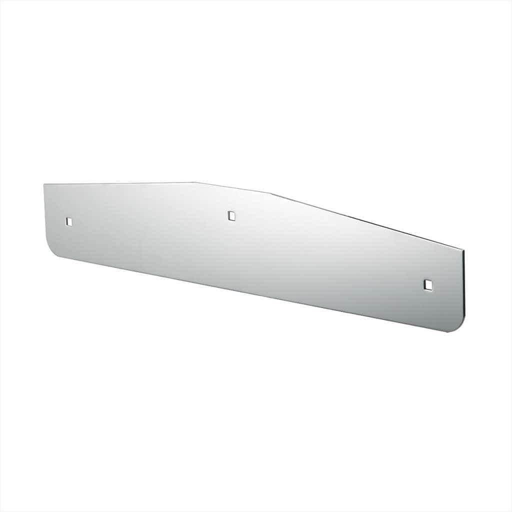 4&Quot; X 20&Quot; Chrome Standard Bottom Mud Flap Plate - Bolt Thru 3 4" X 20" Chrome Standard Bottom Mud Flap Plate - Bolt Thru