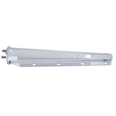 30" Chrome Heavy Duty Mud Flap Hangers - 1-1/8" Bolt Pattern (Pair)